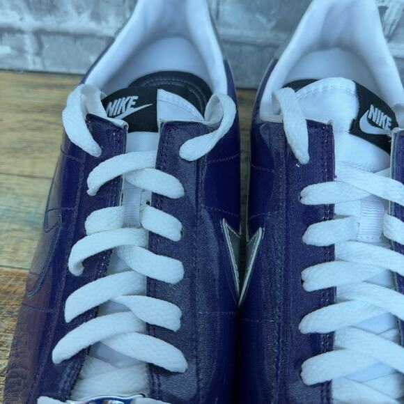 Nike Cortez 72 Basic Premium QS Purple White Silver 819721-500 Mens Size 10 Rare - Picture 4 of 7